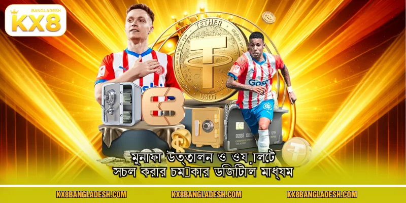 মুনাফা উত্তোলন ও ওয়ালেট সচল করার চমৎকার ডিজিটাল মাধ্যম