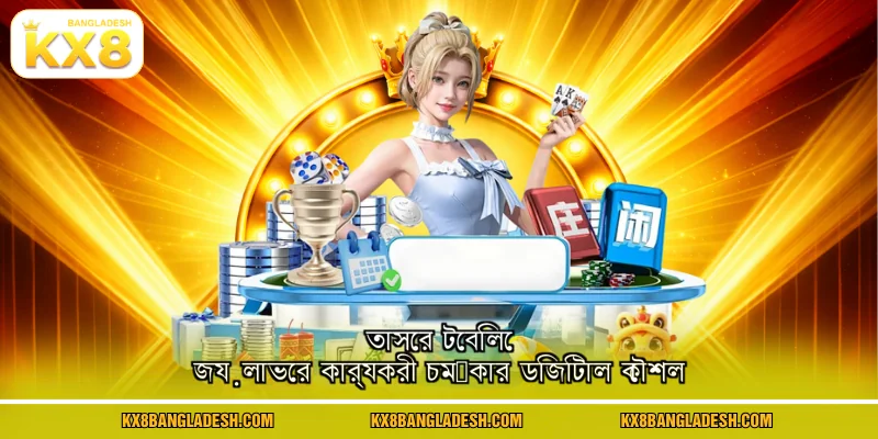 তাসের টেবিলে জয়লাভের কার্যকরী চমৎকার ডিজিটাল কৌশল